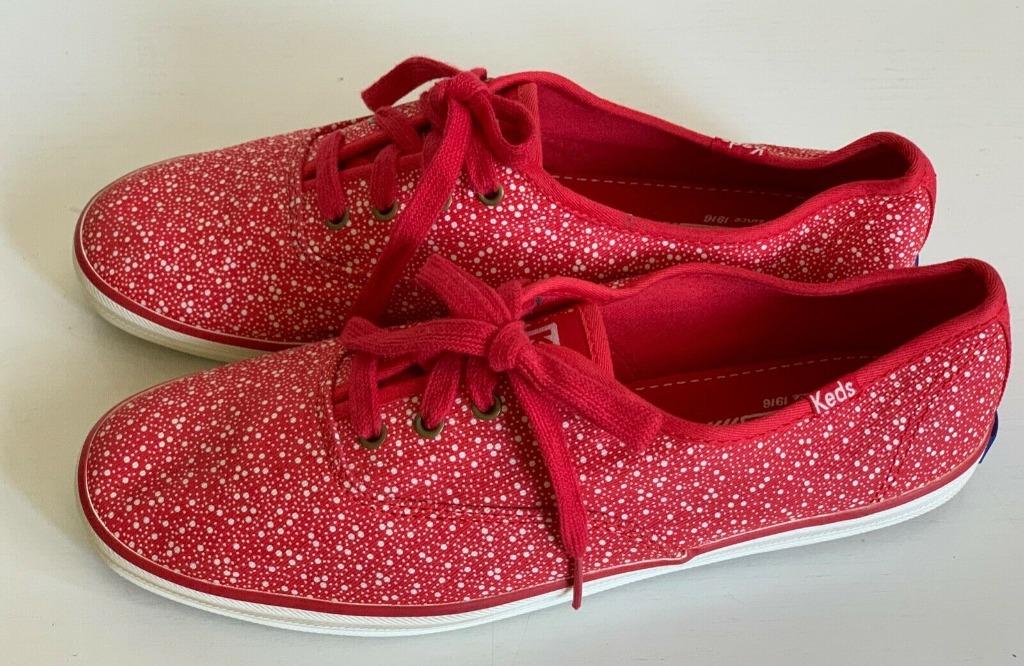 Red glitter hotsell keds