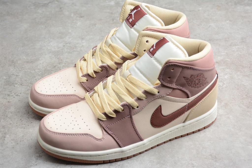 Pink and brown shoes discount