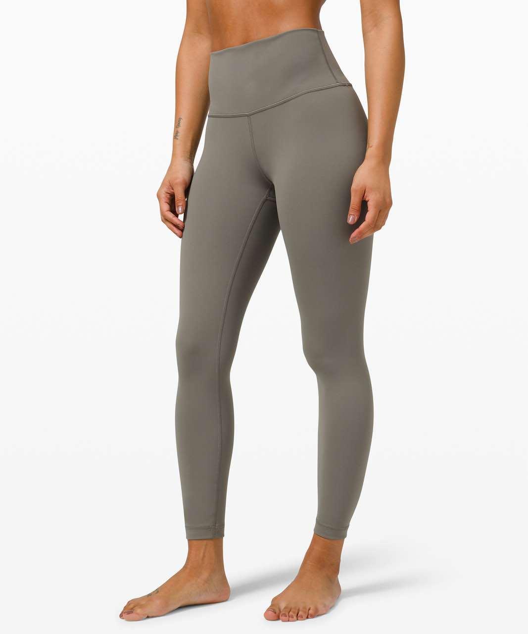 NWT Lululemon WUNDER UNDER HIGH RISE TIGHT 25 LUXTREME Grey Sage size 0 Women s Fashion Activewear on Carousell