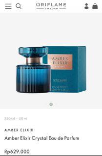 ORIFLAME, Amber Elixir Crystal Eau de Parfum 50ml