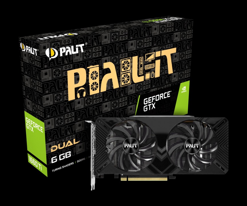 PALIT GeForce GTX 1660 Ti DUAL