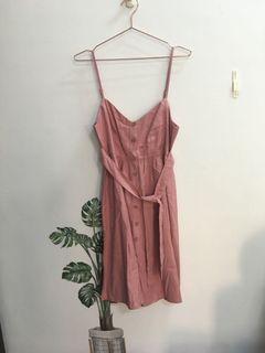 Pazzo全新乾燥玫瑰洋裝
