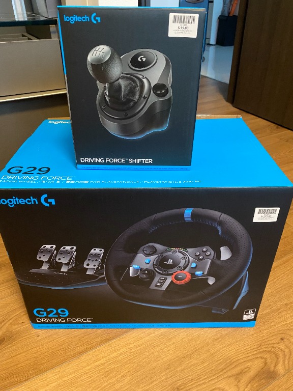 PC/PS4/PS5/XBOX COMPATIBLE RACING WHEELS AND SHIFTER, Video Gaming