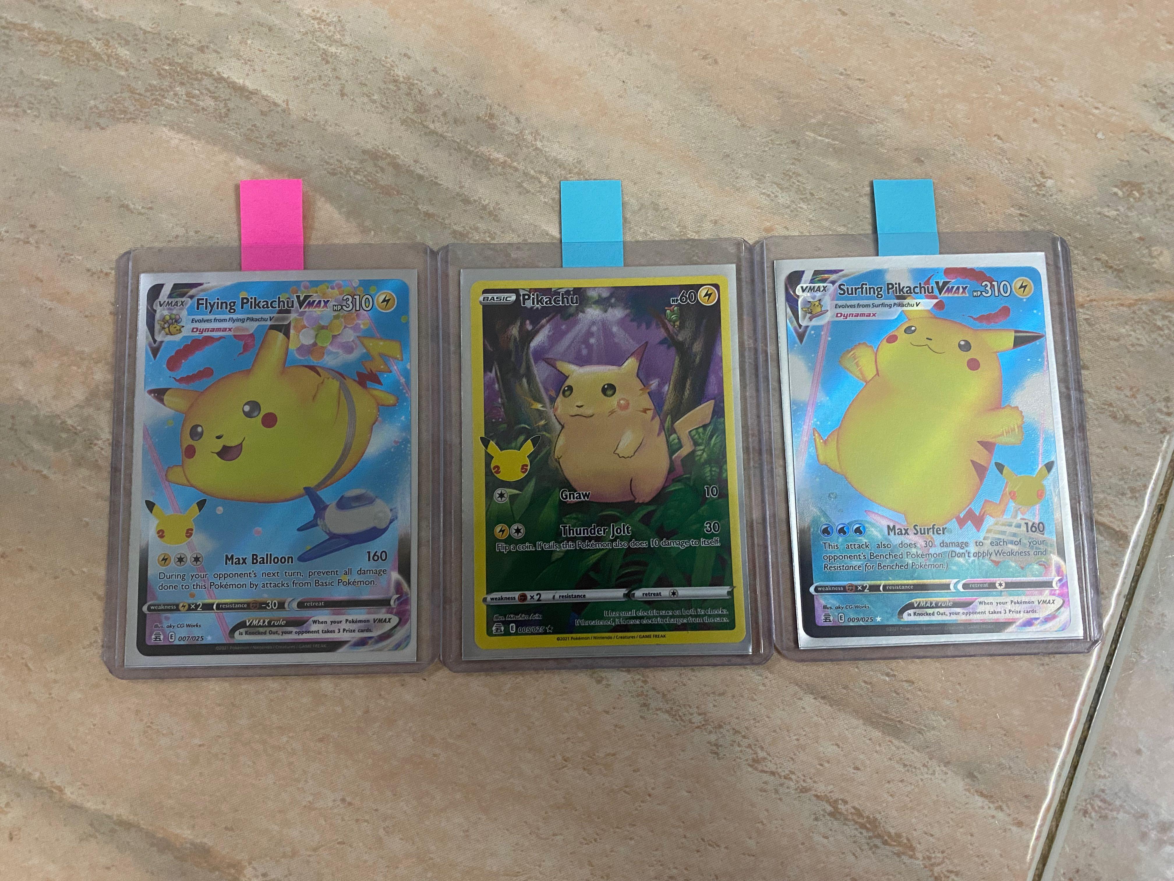 Pikachu 25th celebration, Hobbies & Toys, Toys & Games on Carousell