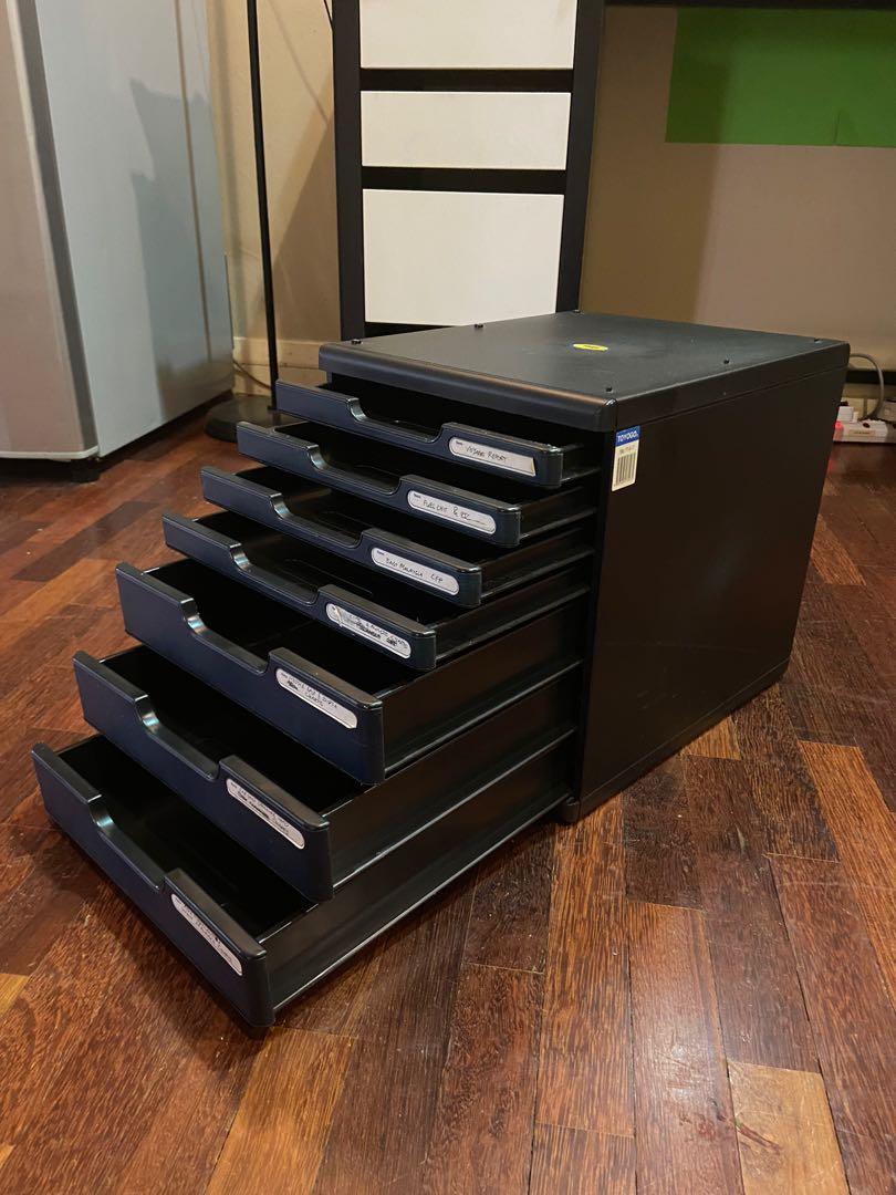 Plastic document drawers, Hobbies & Toys, Stationery & Craft