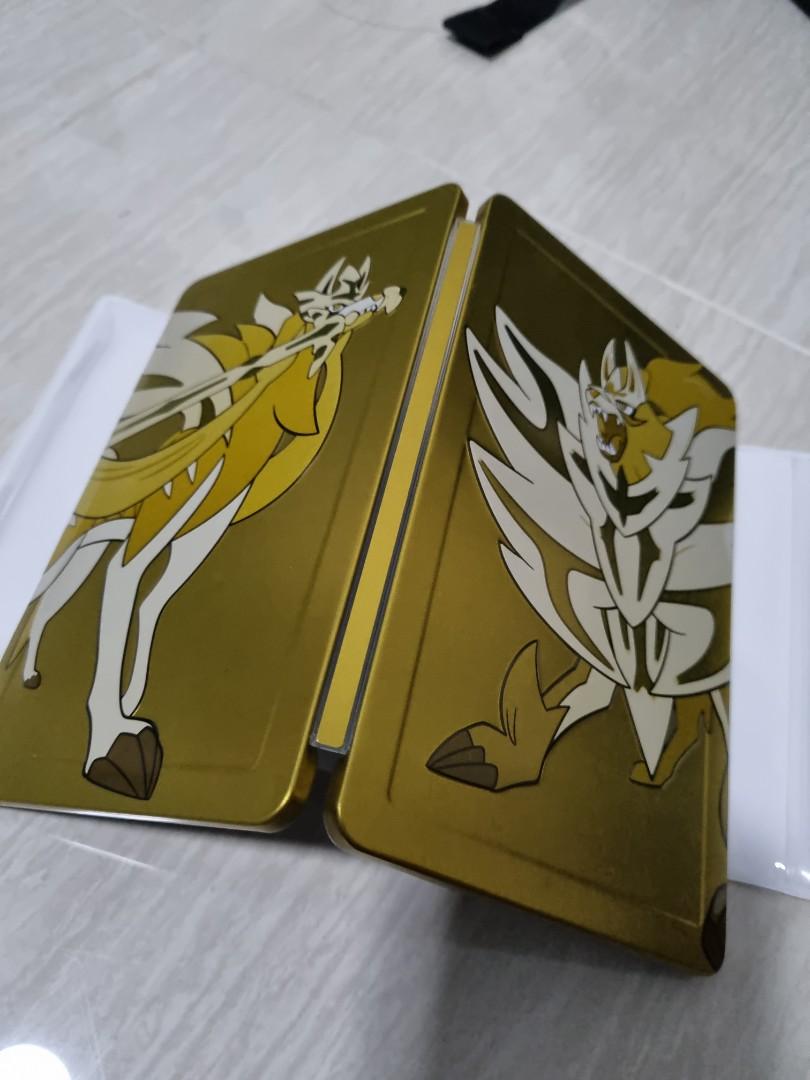 Pokemon sword and deals shield gold case
