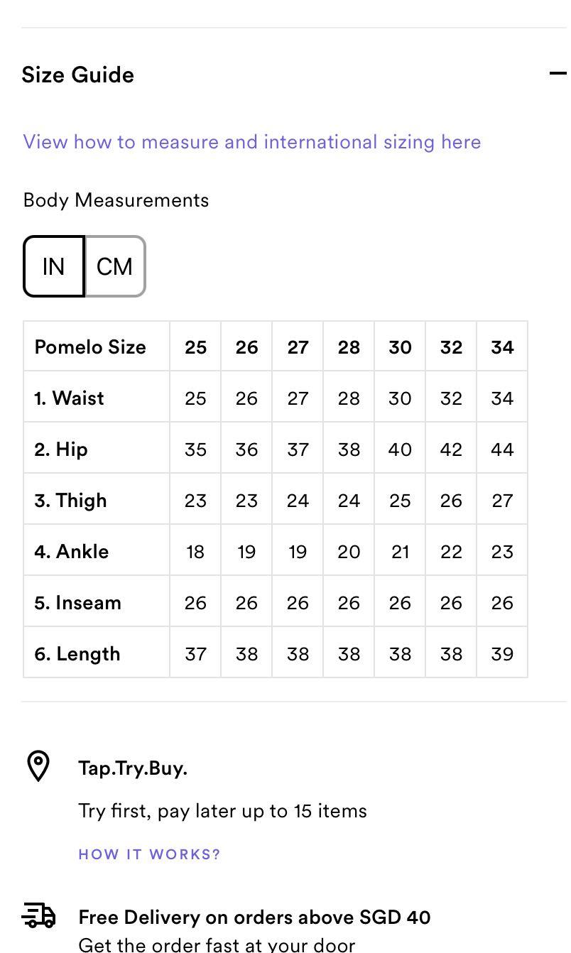 Pomelo Cuffed Denim Jeans, Women's Fashion, Bottoms, Jeans & Leggings