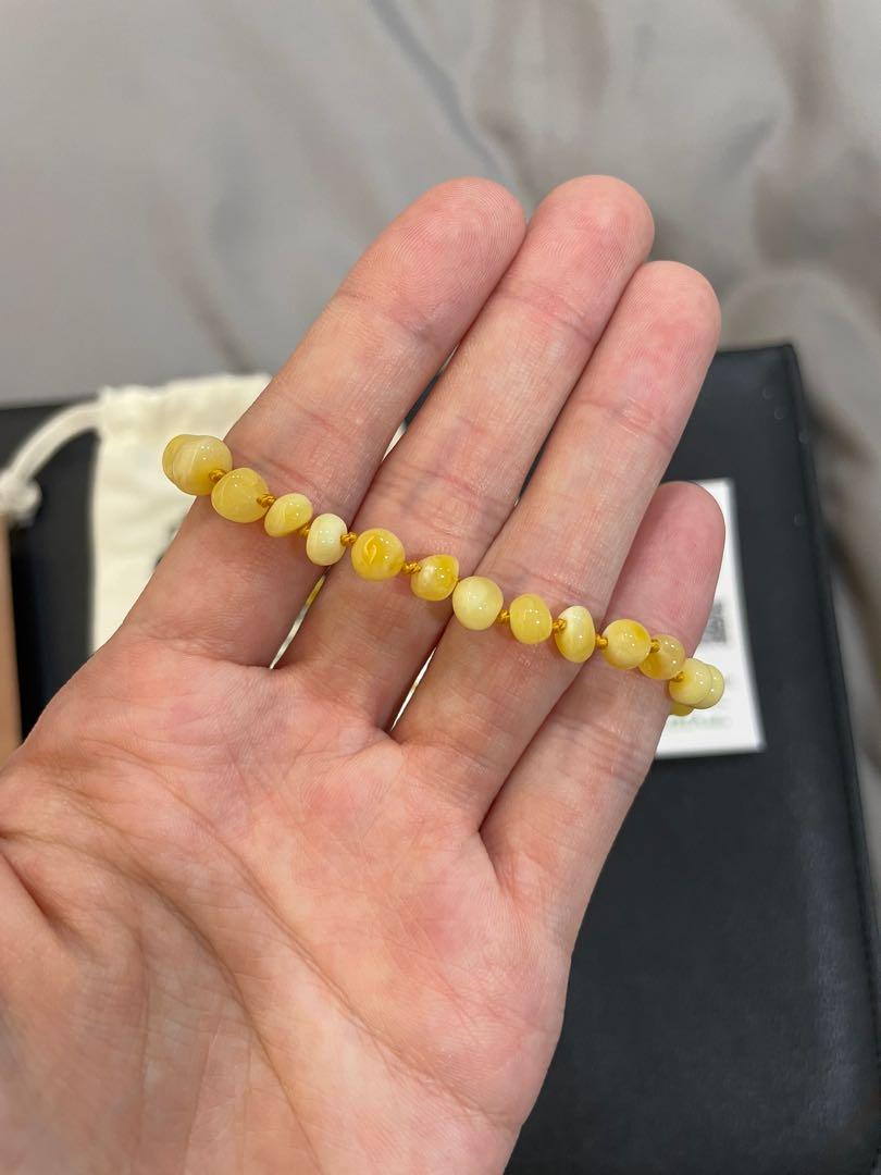 Powell's owls clearance amber teething necklace