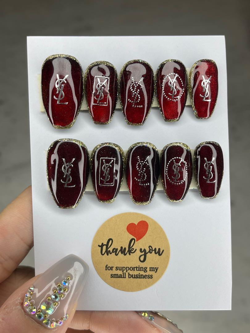 ysl nail design