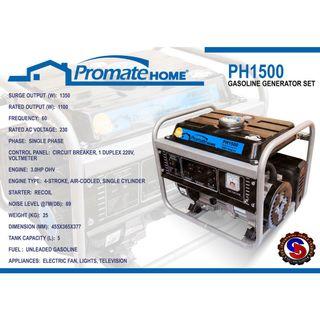 Promate 1500w Gasoline Generator - PH1500