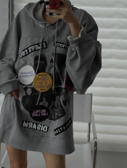 Raf simons oversized clearance hoodie