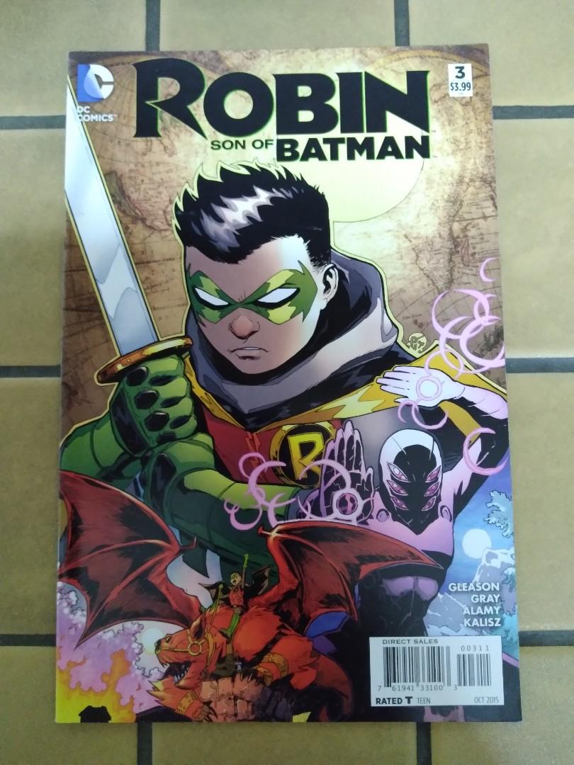 Robin: Son Of Batman #3 ( Patrick Gleason - Cover Art ) DC Comics, Cover  Price: , Hobbies & Toys, Books & Magazines, Comics & Manga on  Carousell