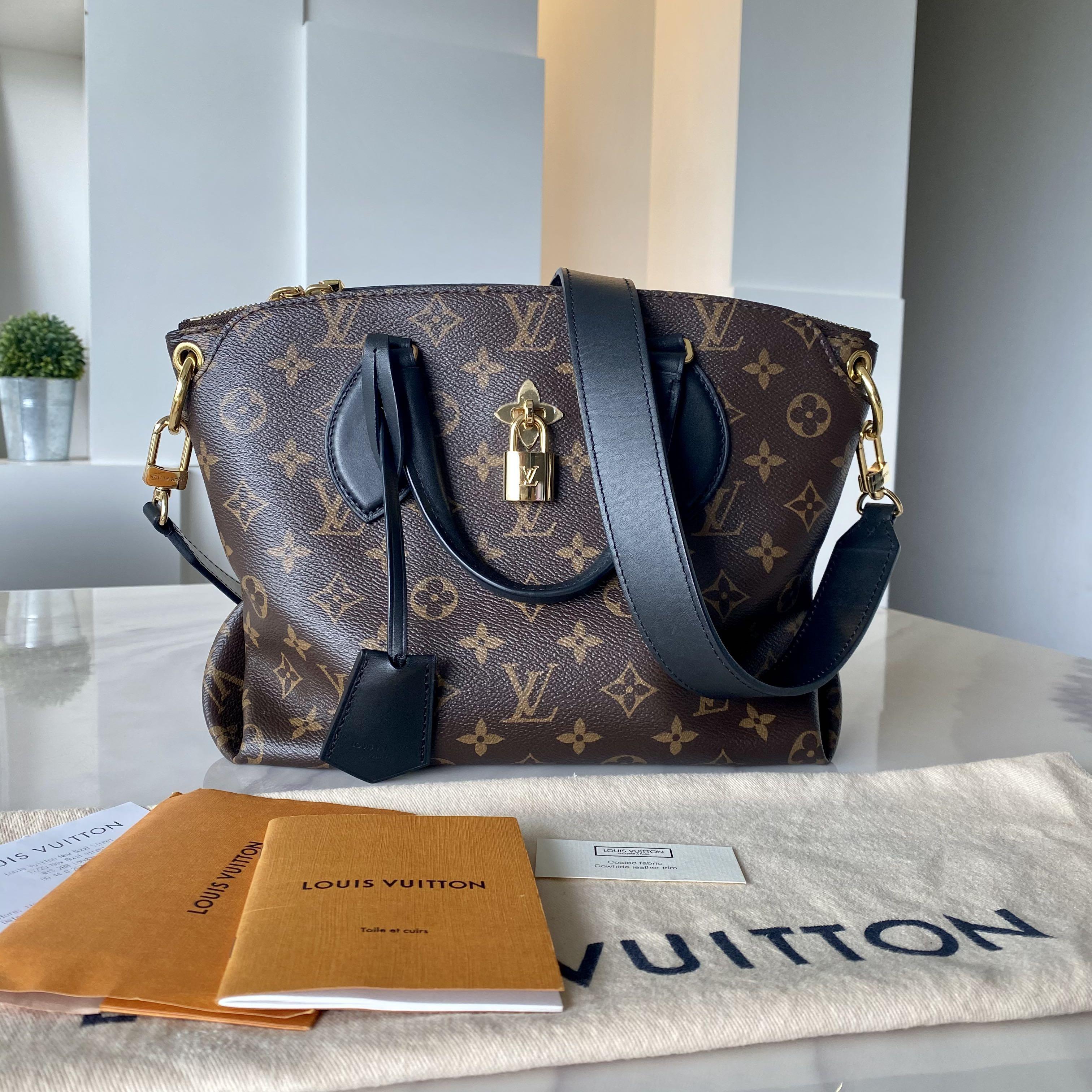 RP: RM10k++) Authentic Louis Vuitton Flower Zipped Tote PM Handbag