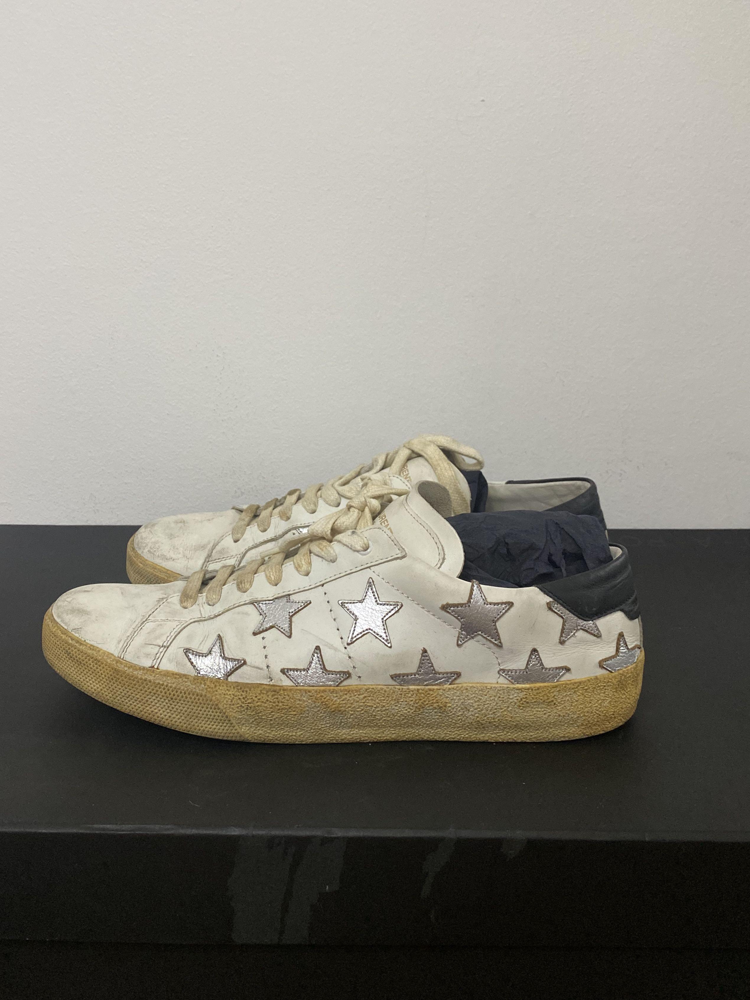 Saint Laurent SL/06 Court Classic sneakers 41, Luxury, Sneakers \u0026 Footwear  on Carousell