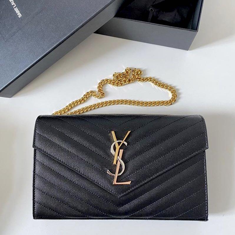 YSL MINI WOC GHW, Luxury, Bags & Wallets on Carousell