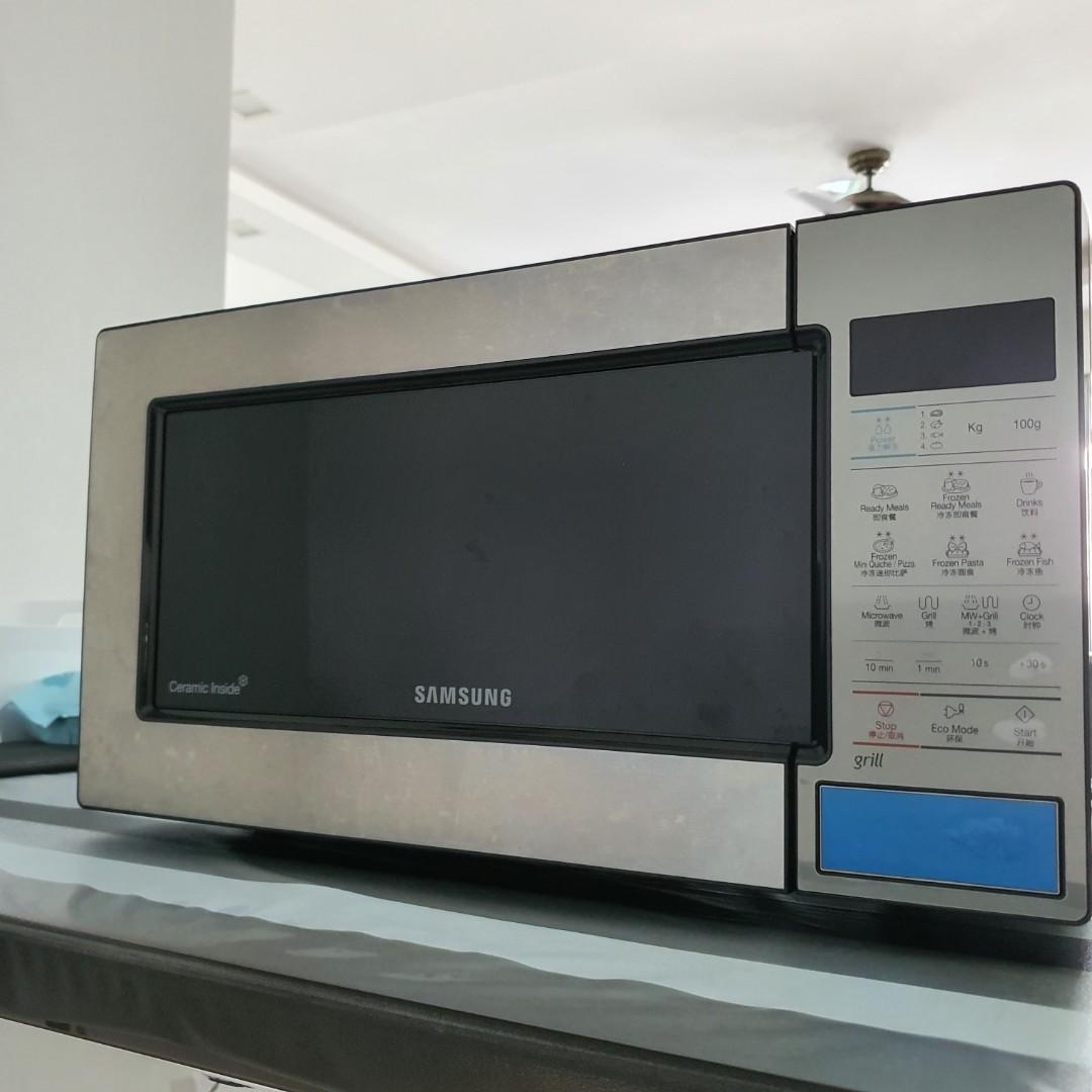 Samsung GE83M Microwave Oven, TV \u0026 Home Appliances, Kitchen Appliances,  Ovens \u0026 Toasters on Carousell