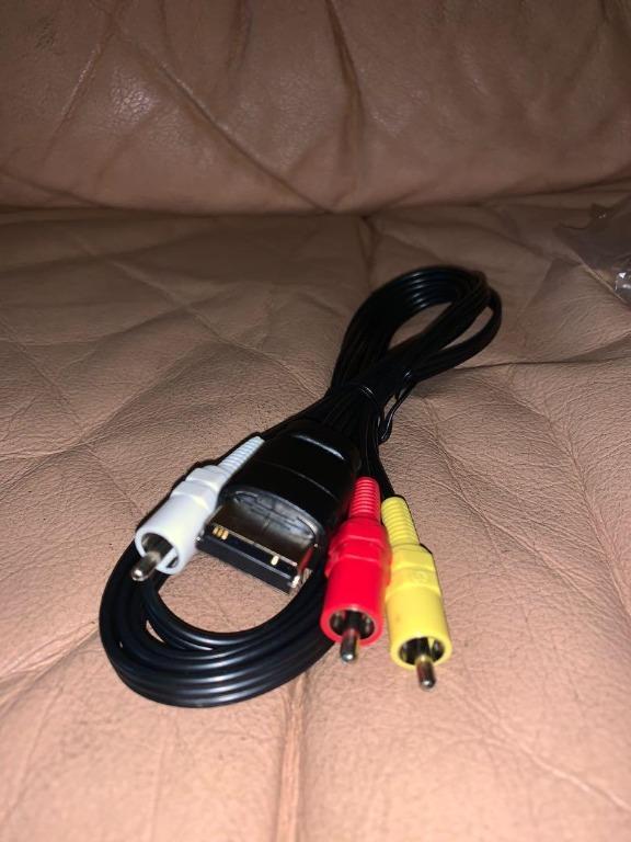 SEGA DREAMCAST AV CABLE(原裝全新) ORIGINAL BRAND NEW, 電子遊戲, 遊戲機配件, 遊戲週邊商品