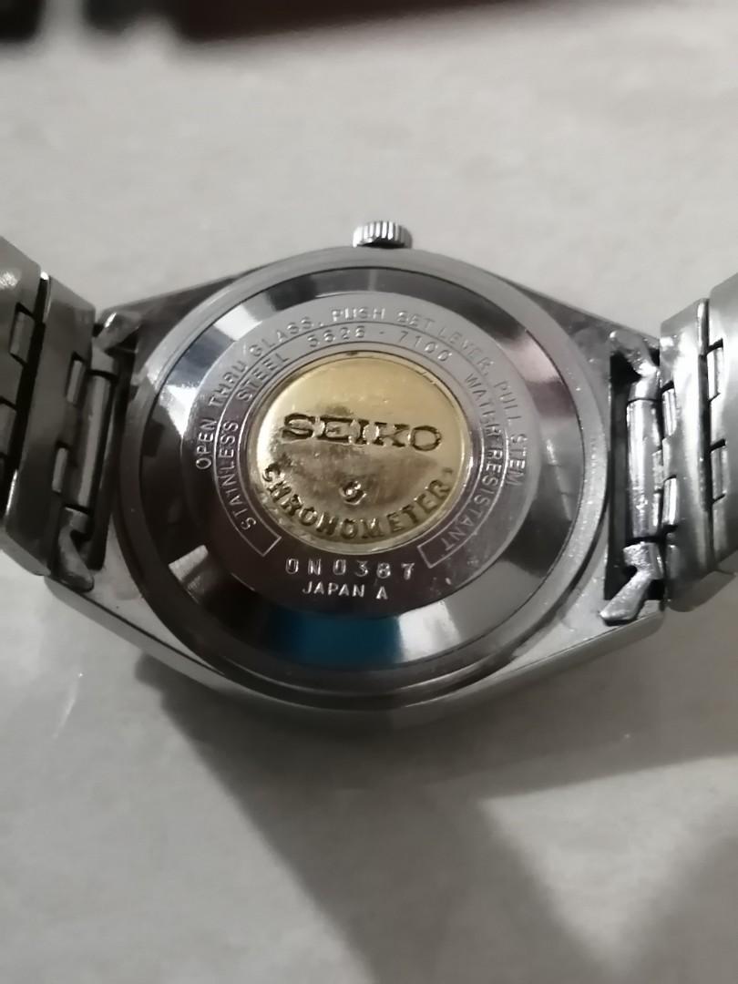 646)Seiko Chronometer 5626-7100, Men's Fashion, Watches & Accessories,  Watches on Carousell