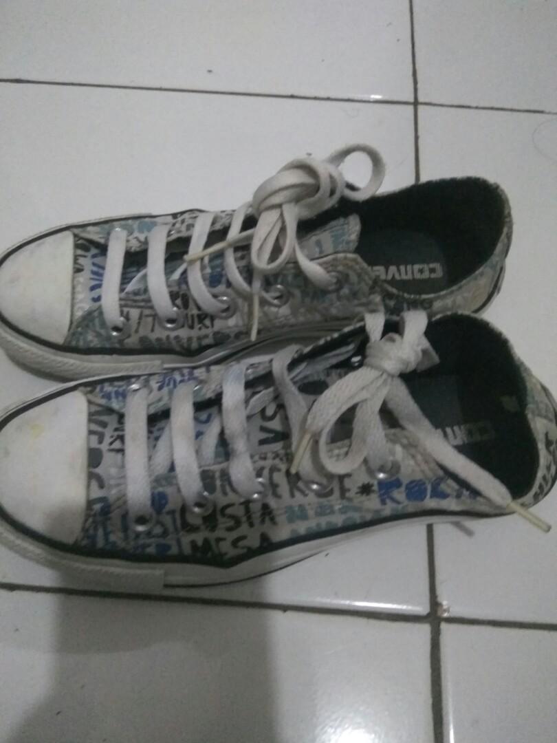 Sepatu Converse Size 36kondisi Jarang Dipakai Fesyen Wanita Sepatu Di Carousell 