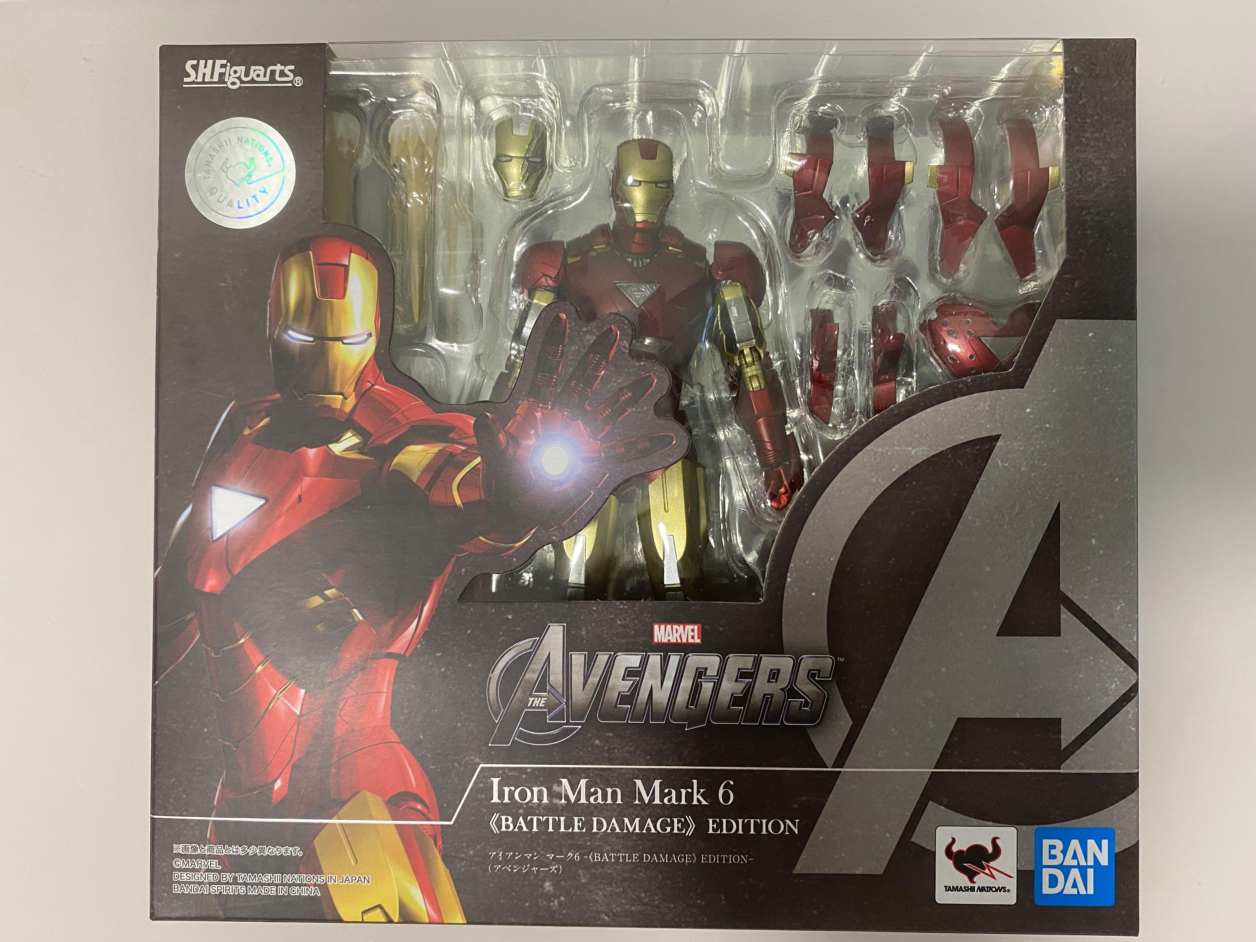 ZD Toys Iron Man 2 MK6 Mark VI Marvel Avengers 7'' Figurine Collection