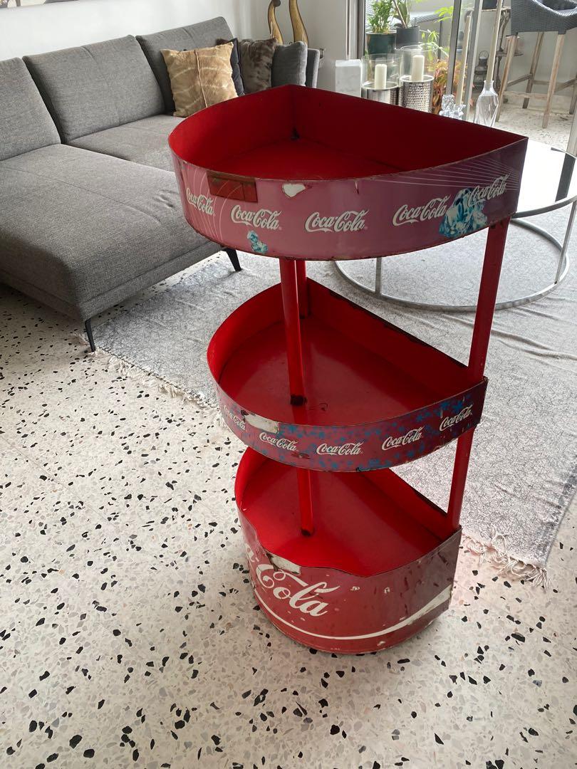 Shelf Storage - vintage / retro Coca Cola memorabilia, Furniture & Home ...