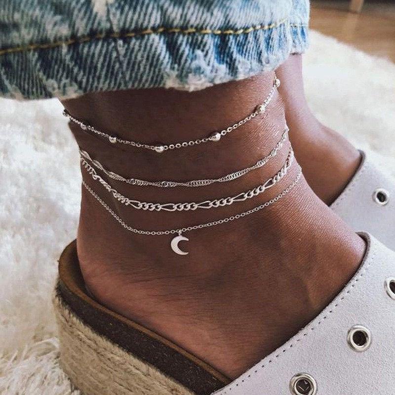 Aesthetic anklets hotsell