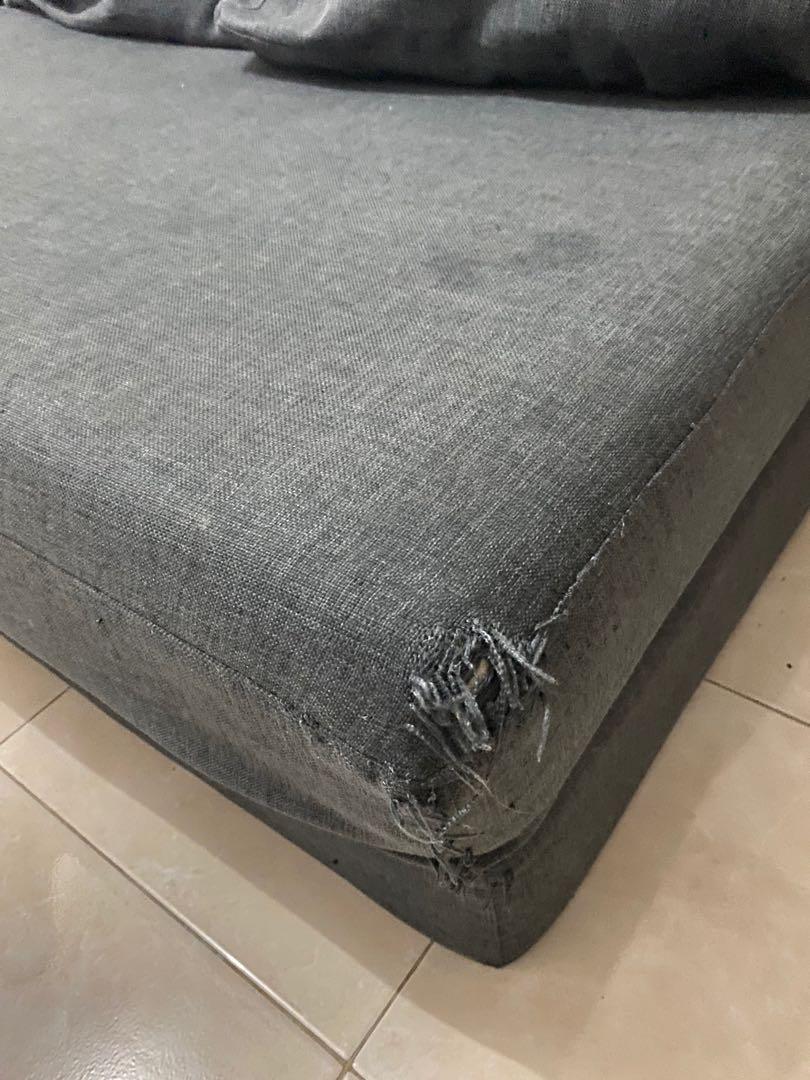 Sofa bed fabelio 2 seats, Perabotan Rumah di Carousell