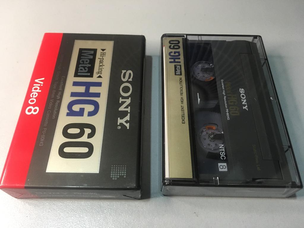 Sony Metal HG 8mm Video Cassette 9 (2 pcs), Photography, Photography  Accessories, Camera Bags  Carriers on Carousell