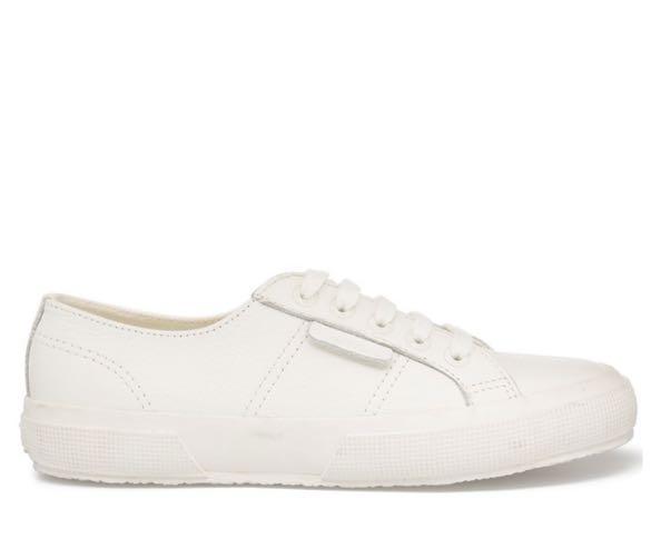 Superga 2750 leather sneaker Carousell