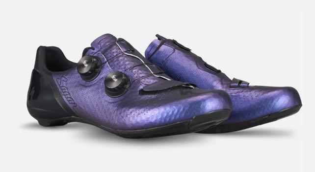 Purple cycling new arrivals shoes