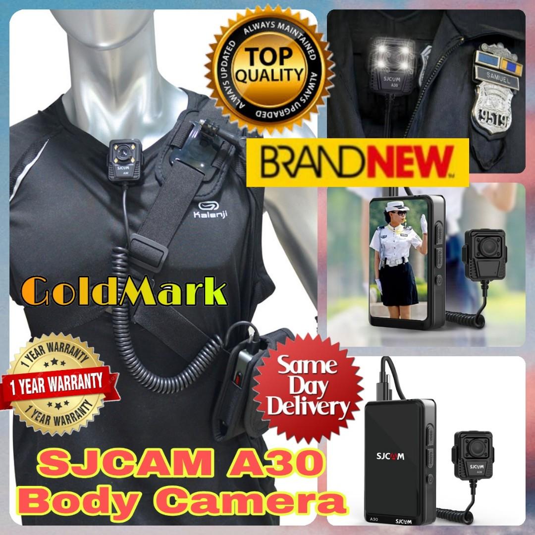 SJCAM A30 Security Body Camera (Category: Video Cameras) located in Pasay City. Submitted by emil_online_shop (Listing ID 1120760550, Image 1). Description: The SJCAM A30 Security Body Camera Product Description: The SJCAM A30 Security Body Camera features outstanding recording functions for day & night which is suitable for activities such as policing, night exploring, security work and much more. With 150 degree viewing and high video resolutio