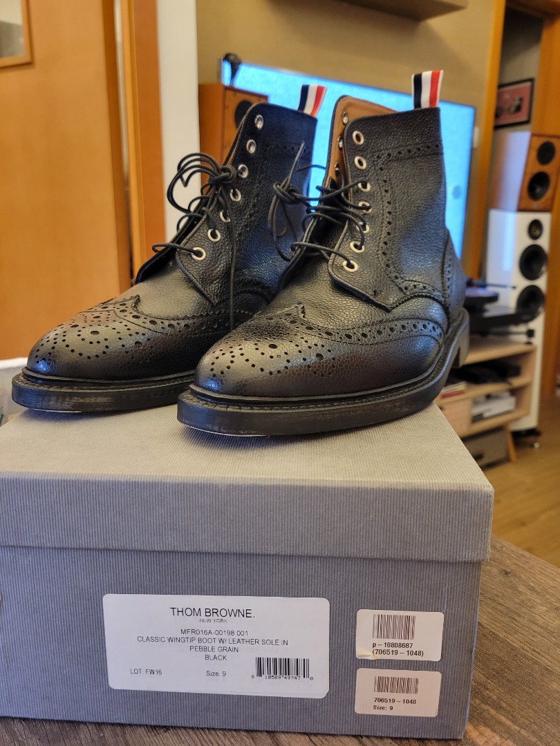 Thom browne wingtip brogue online