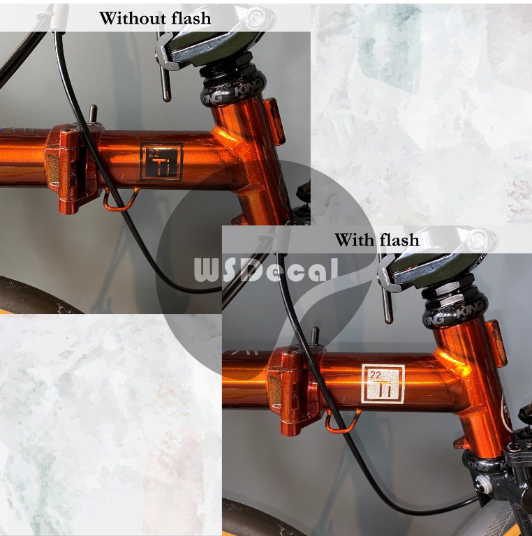 Titanium Symbol 3M Decal, Sports Equipment, Bicycles & Parts, Parts ...