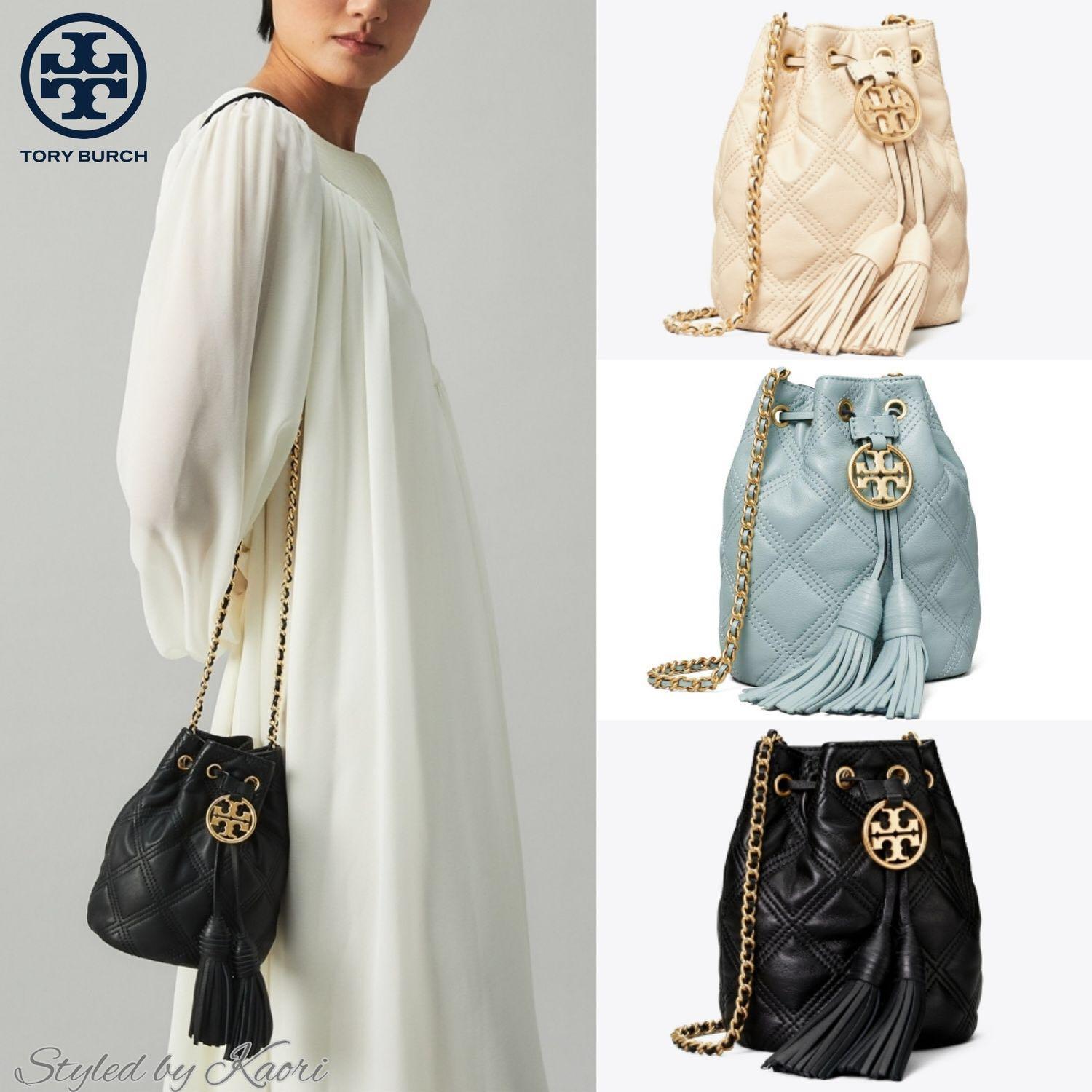 Tory Burch Fleming Soft Mini Bucket Bag (New), Luxury, Bags & Wallets on  Carousell