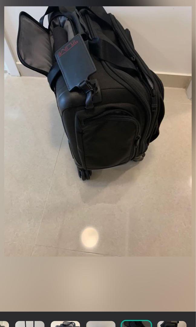 TUMI 4 WHEELED COMPACT DUFFEL BAG, Hobbies & Toys, Travel, Luggage on