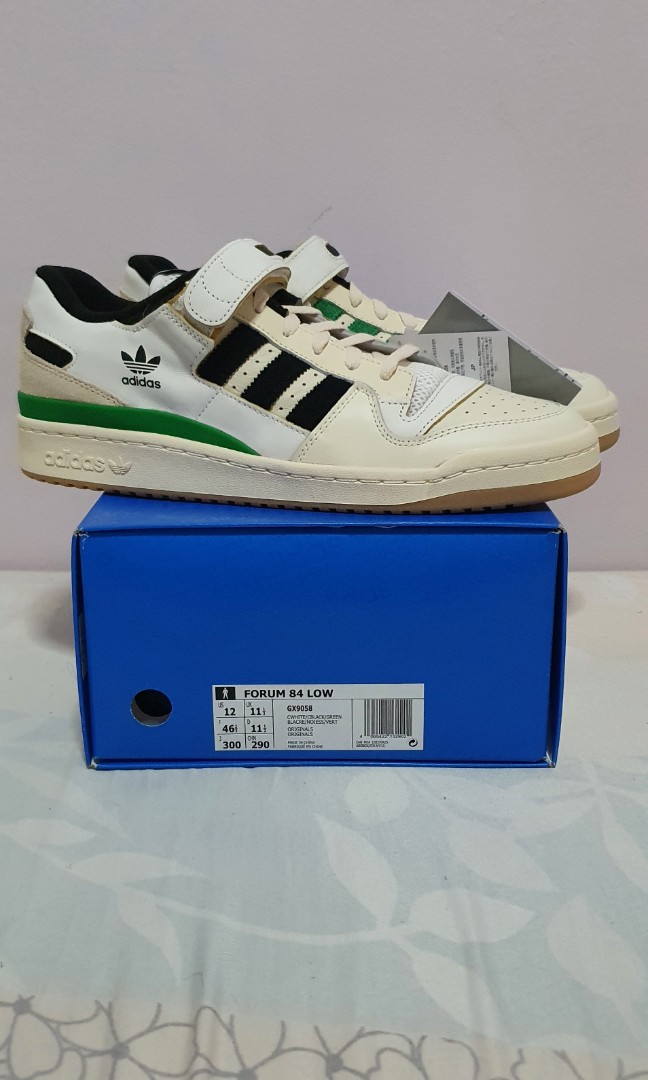 Us12 Adidas Forum 84 Low Celtics, Men's Fashion, Footwear, Sneakers on  Carousell