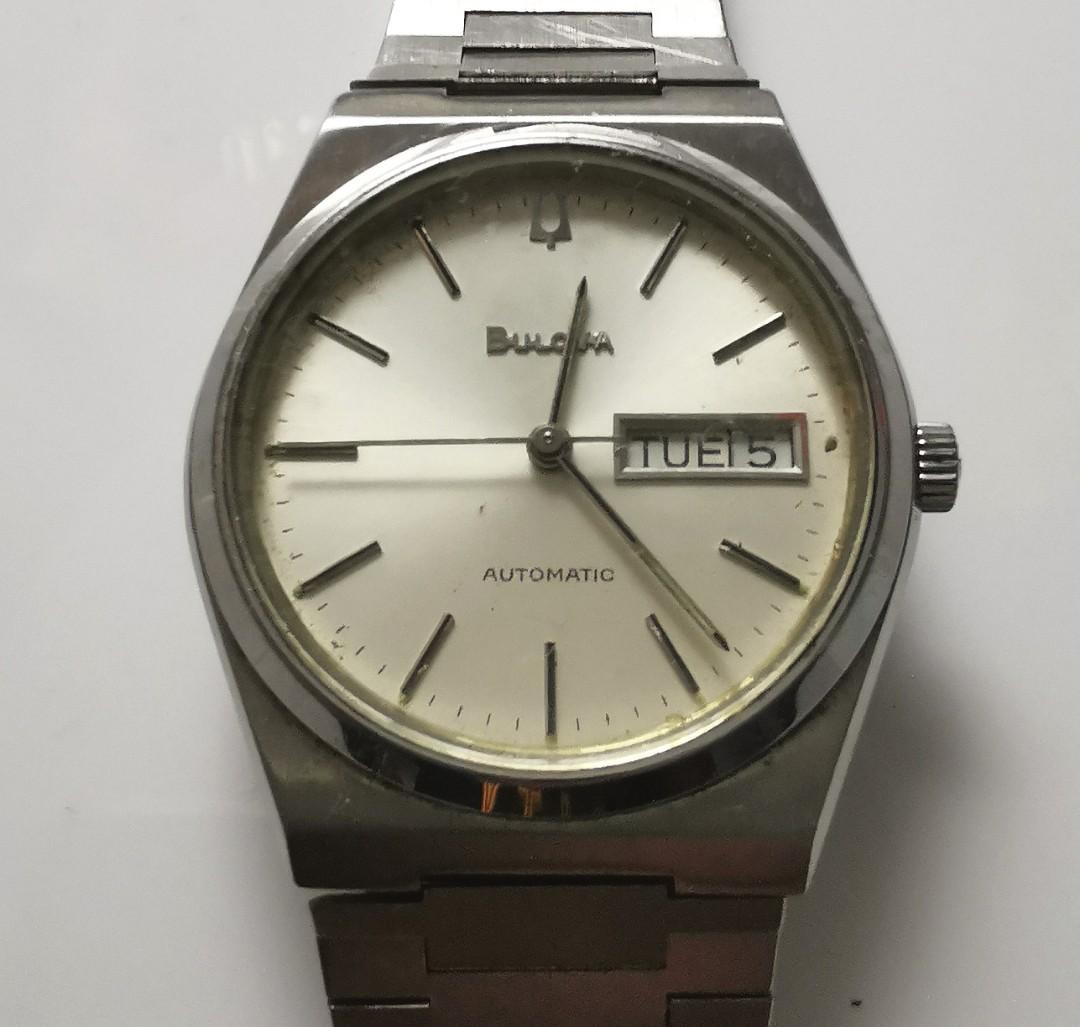 Gerald Genta Bulova Vintage Automatic Swiss Men's Watch, Men's Fashion ...
