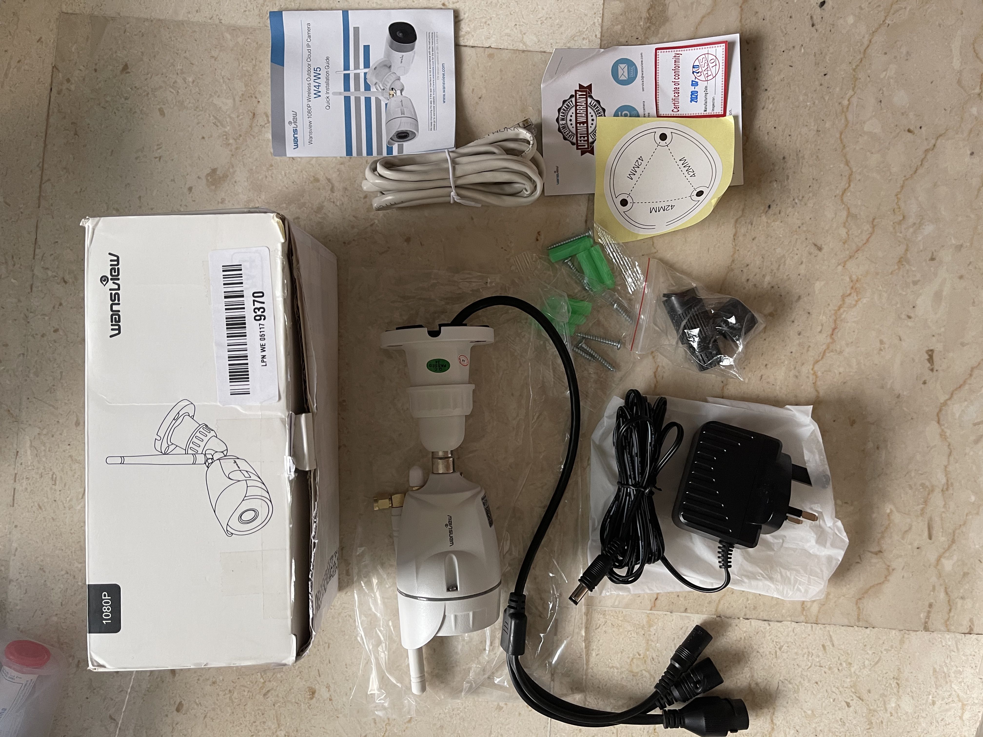 Wansview W4 1080P HD Security Camera CCTV, Furniture & Home Living