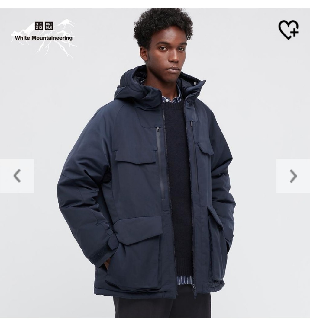 White mountaineering uniqlo parka Sale