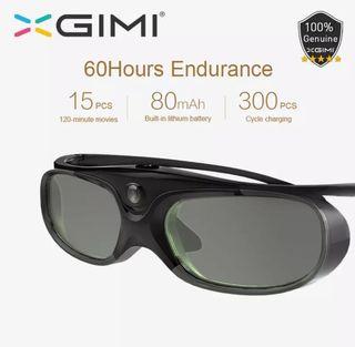 XGIMI G105L Shutter 3D Glasses Virtual Reality LCD Glass for XGIMI Horizon Pro/ MOGO/HALO/MOGO PRO/MOGO PRO+ Built-in Battery Support Other Brand projectors