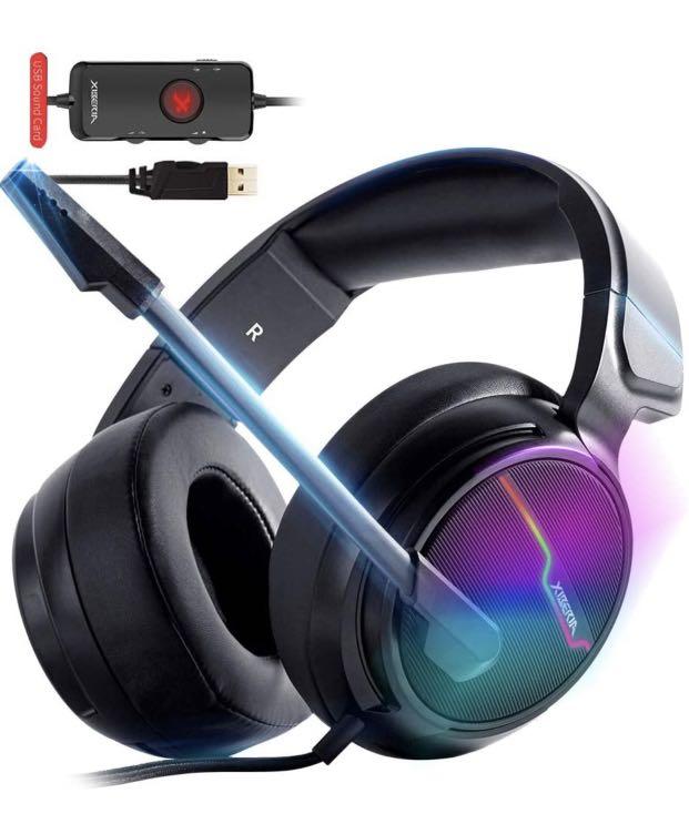 XIBERIA V20 USB PS4 Headset for Host Connection 7.1 Surround