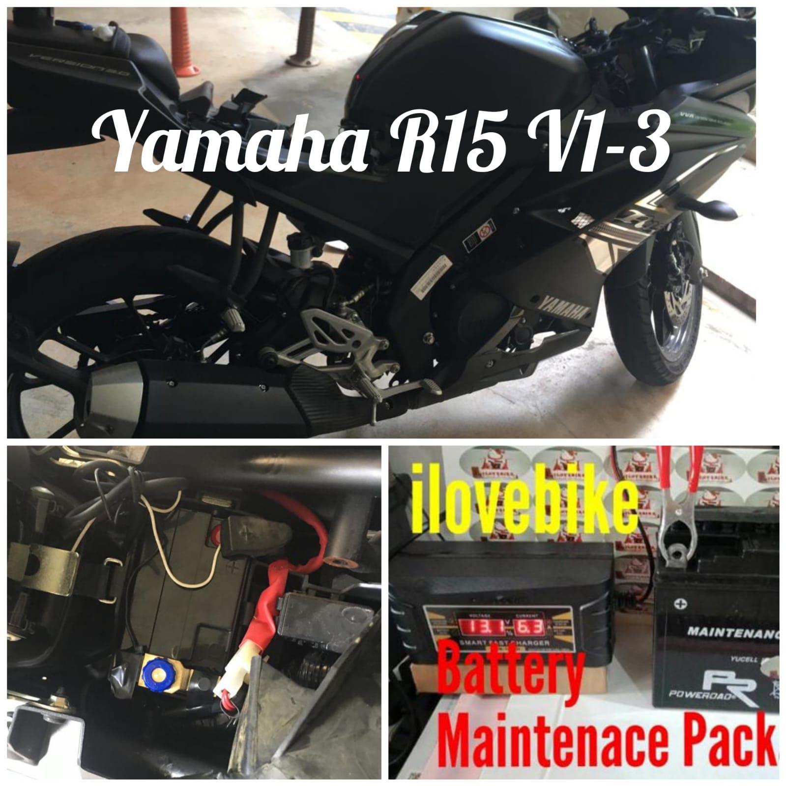 Yamaha r15 deals v1 battery