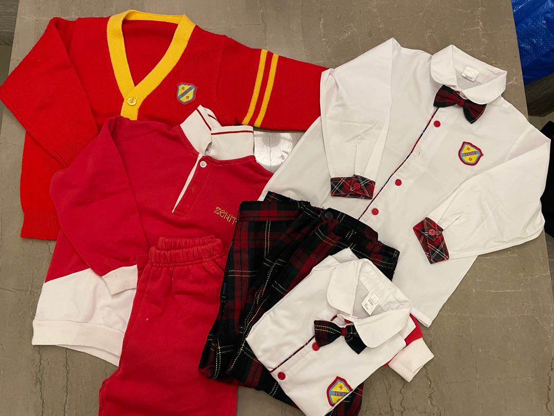 Zenith School Winter Uniforms, 兒童＆孕婦用品, 嬰兒及小童流行時尚 Carousell