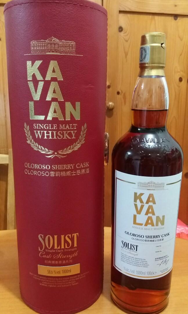 1000ml Kavalan Solist Oloroso Sherry Single Cask Strength Single