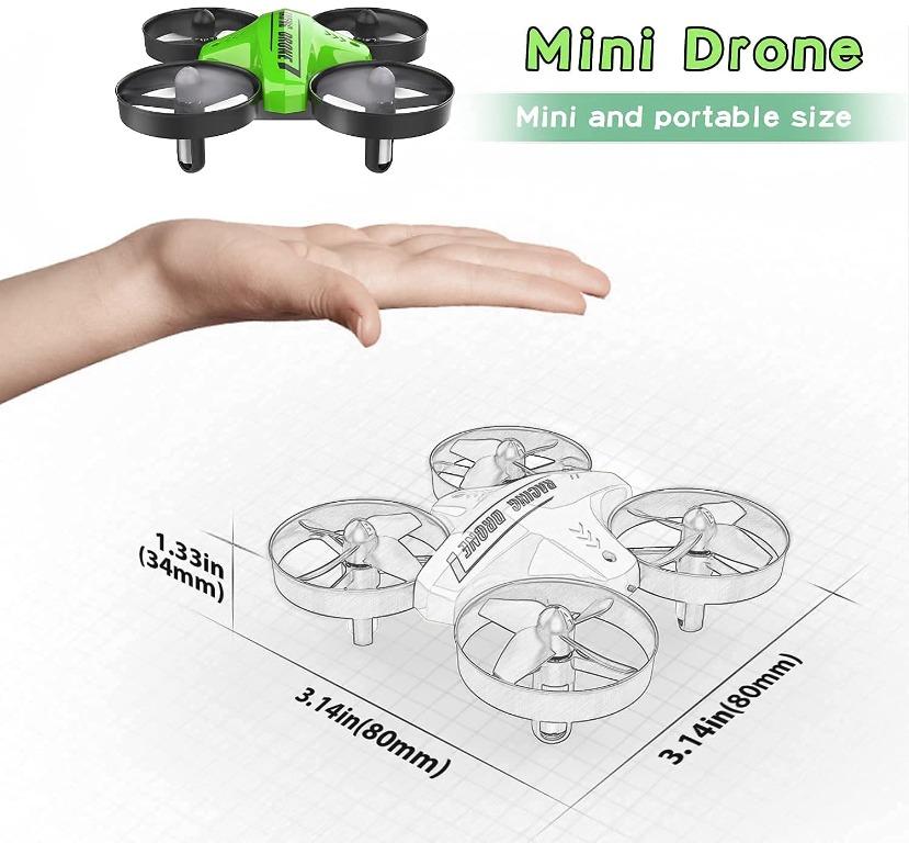 ATOYX Mini Drone for Kids and Beginners RC Nano Helicopter Quadcopter Drone  Toy, Altitude Hold, Headless