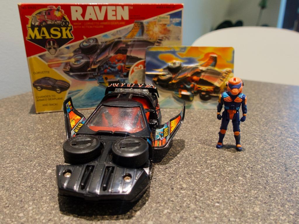 Kenner M.A.S.K Raven Near Complete | Shopee Malaysia