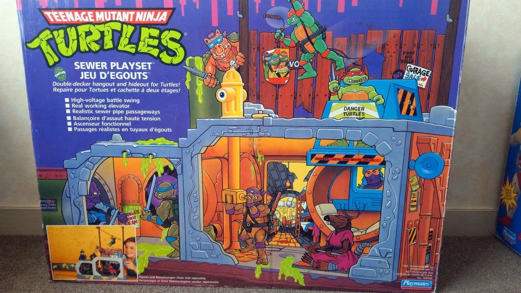 Teenage mutant ninja turtles sewer playset 1989 on sale