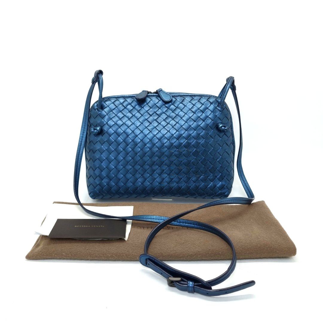 Bottega Veneta Nodini Sling bag (adjustable) in Gold with receipt, Women's  Fashion, Bags & Wallets, Cross-body Bags on Carousell