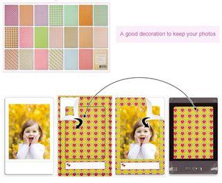 20 pcs Polaroid/Instax Mini Film Sticker Random Design
