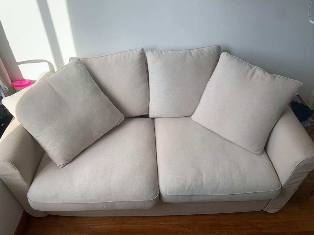 2 seater Gronlid IKEA Sofa bed, Furniture & Home Living, Furniture, Sofas on Carousell